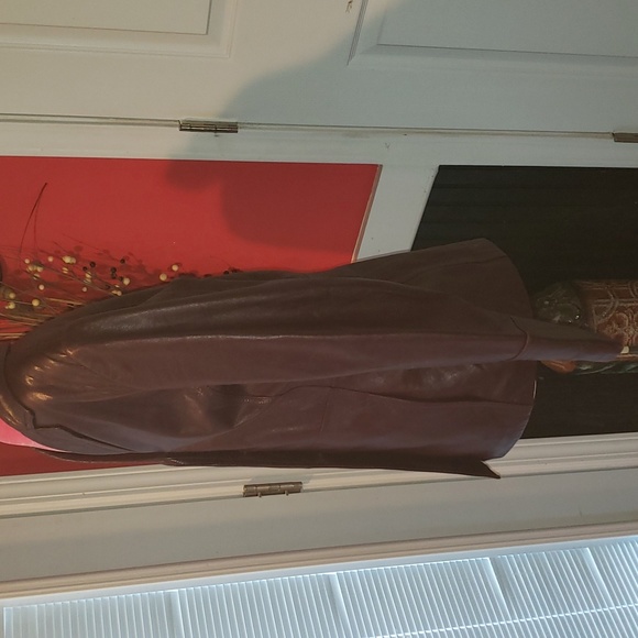 FF 💘🖤💘 REACTION KENNETH COLE BROWN SMALL JACKET COAT - Picture 4 of 12